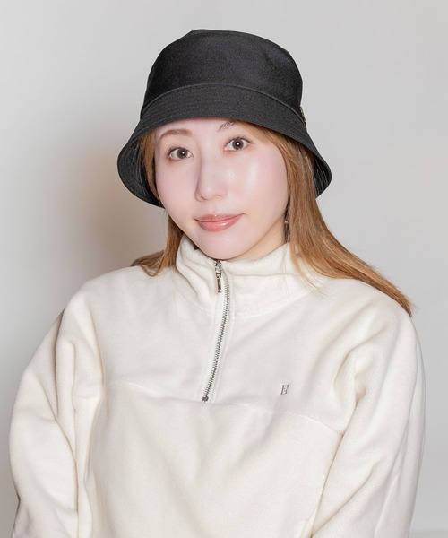 CA4LA(カシラ)の「MONDAY3(ハット・レディース・ベージュ/ブラック/グレー・ONESIZE)」の7枚目の写真