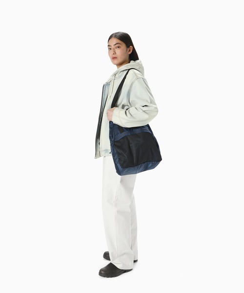 【THISISNEVERTHAT】UL ショルダーバッグ ブルー thisisneverthat ショルダーバッグ Overdyed Shoulder Bag