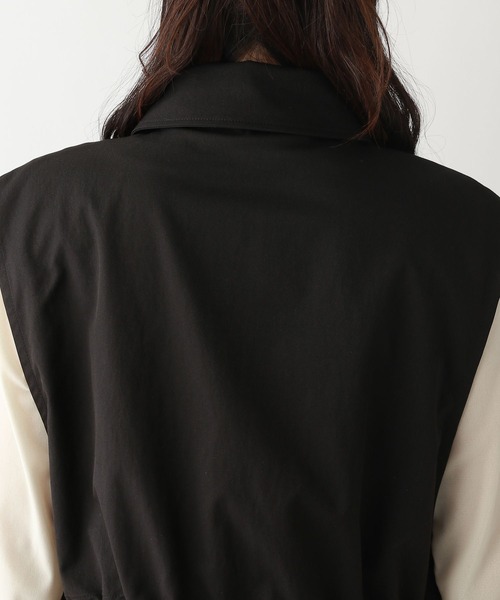 RAGEBLUE（レイジブルー）の「ウエストドローコード/BIGミリタリーベスト（ベスト・レディース・オリーブ/ブラック・FREE）」の18枚目の写真