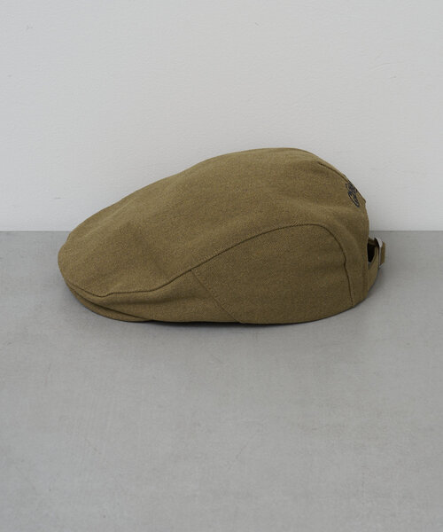 CIAOPANIC（チャオパニック）の「刺繍入りハンチング帽子（キャップ・レディース・ボルドー/カーキ/ベージュ・ONE SIZE）」の7枚目の写真