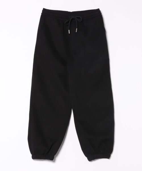 aimoha（アイモハ）の「ドローストリングデザインワイドパンツ（スウェットパンツ・レディース・ブラック/ライトグレー/ピンク/グレー/イエロー/スモークピンク・MEDIUM/LARGE）」の10枚目の写真