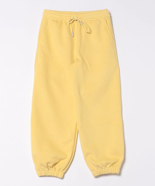 aimoha（アイモハ）の「ドローストリングデザインワイドパンツ（スウェットパンツ・レディース・ブラック/ライトグレー/ピンク/グレー/イエロー/スモークピンク・MEDIUM/LARGE）」の13枚目の写真