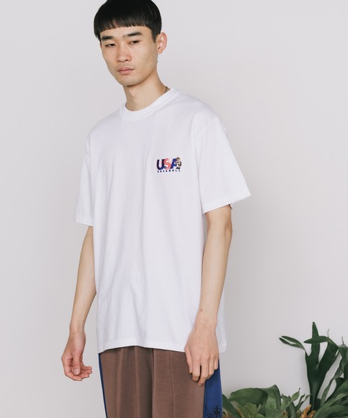 ROSTER SOX（ロスターソックス）の「ROSTER SOX/ロスターソックス USA BB BEAR S/S TEE Tシャツ メンズ 秋物 秋服 2026年秋冬（Tシャツ/カットソー・メンズ・ネイビー/ホワイト・XL/L/M）」の19枚目の写真