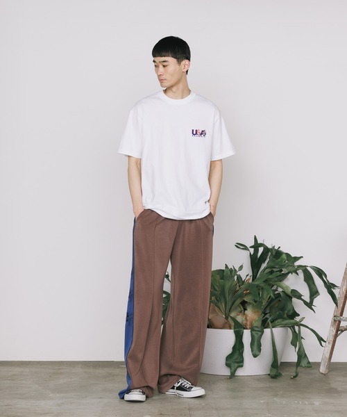 ROSTER SOX（ロスターソックス）の「ROSTER SOX/ロスターソックス USA BB BEAR S/S TEE Tシャツ メンズ 秋物 秋服 2026年秋冬（Tシャツ/カットソー・メンズ・ネイビー/ホワイト・XL/L/M）」の13枚目の写真
