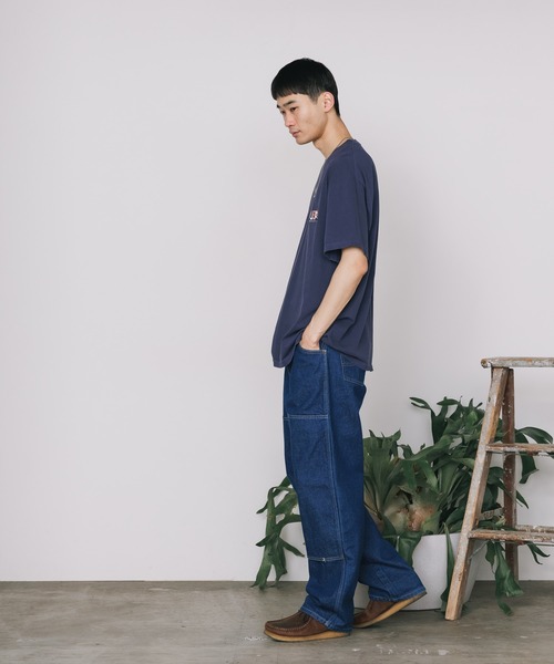 ROSTER SOX（ロスターソックス）の「ROSTER SOX/ロスターソックス USA BB BEAR S/S TEE Tシャツ メンズ 秋物 秋服 2026年秋冬（Tシャツ/カットソー・メンズ・ネイビー/ホワイト・XL/L/M）」の11枚目の写真
