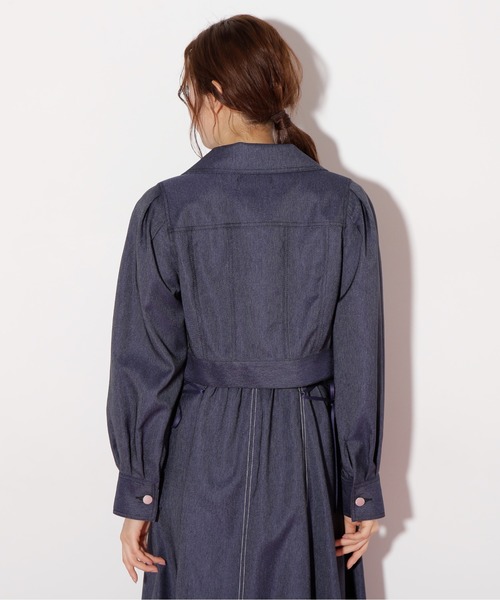 セール】◇デニムライクステッチシリーズ2 Gジャン（デニムジャケット