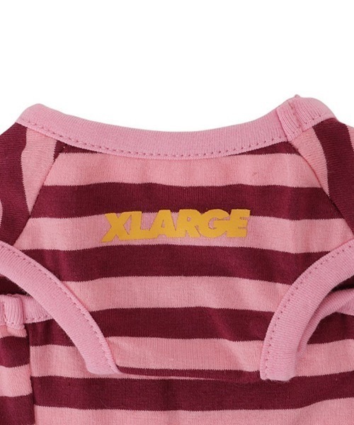 XLARGE（エクストララージ）の「XLARGE/ストライプロゴタンクトップ（ペットウェア・メンズ・ブルー/ピンク・M/L/XS/2L/3L/S）」の8枚目の写真