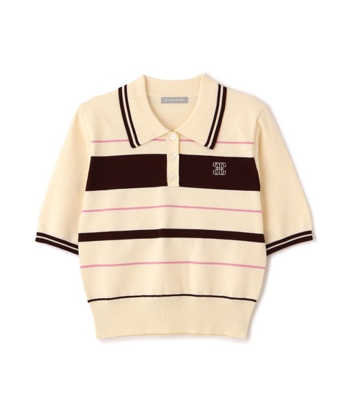 muta MARINE GOLF コラボウエア ポロシャツ（バイカラー）(0