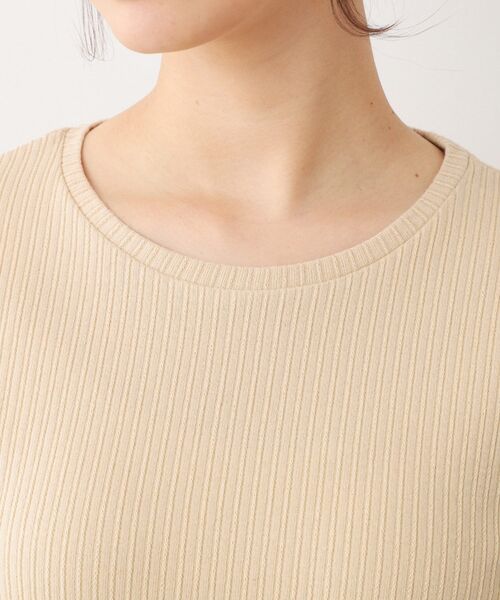 LAURA ASHLEY(ローラアシュレイ)の「【洗える/ストレッチ】アイレット ベーシックカットソー(Tシャツ/カットソー・レディース・オフホワイト/ブラック/ベージュ・38/40)」の21枚目の写真