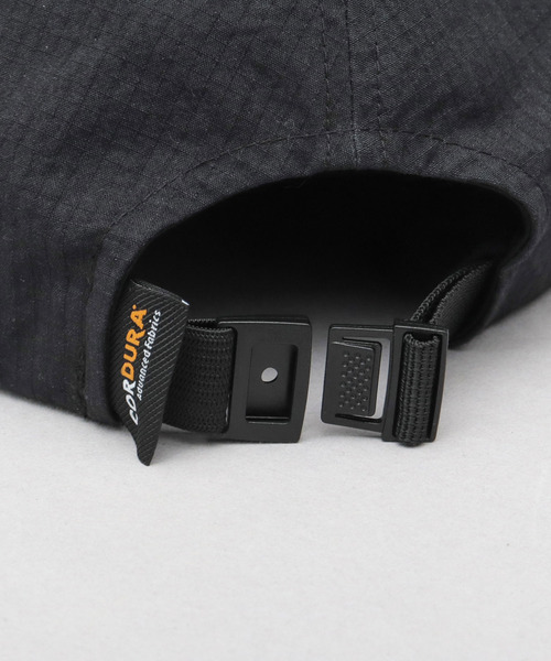 Basiquenti(ベーシックエンティ)の「ワッシャー加工 ミニリップ CORDURA綿ナイロン ソフトつば キャップ(キャップ・メンズ・ブラック/ネイビー/モカ・FREE)」の16枚目の写真