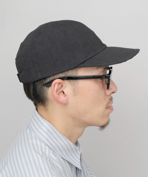 Basiquenti(ベーシックエンティ)の「ワッシャー加工 ミニリップ CORDURA綿ナイロン ソフトつば キャップ(キャップ・メンズ・ブラック/ネイビー/モカ・FREE)」の10枚目の写真