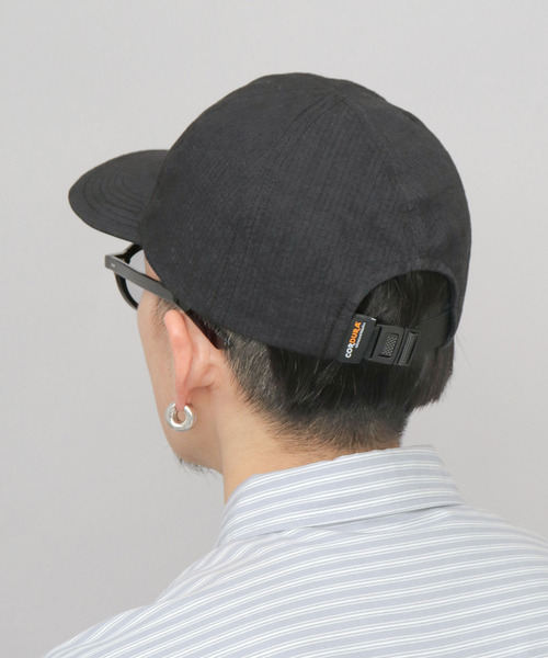 Basiquenti(ベーシックエンティ)の「ワッシャー加工 ミニリップ CORDURA綿ナイロン ソフトつば キャップ(キャップ・メンズ・ブラック/ネイビー/モカ・FREE)」の9枚目の写真