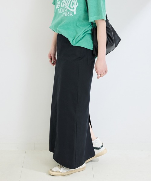 B.C STOCK(ベーセーストック)の「【ZOZO限定】チノスカート(スカート・レディース・カーキ/サンドベージュ/ブラック・M/S/L)」の7枚目の写真