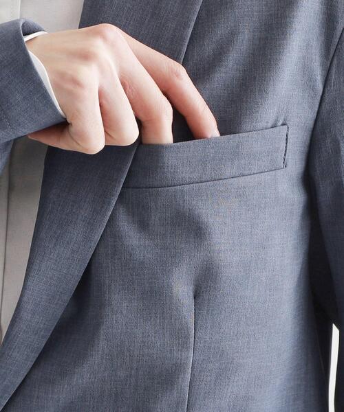 tk.TAKEO KIKUCHI（ティーケータケオキクチ）の「【洗える/吸水速乾】機能性ポリトロジャケット/セットアップ対応（テーラードジャケット・メンズ・ブルー/ブラウン系その他/ブラック・04/03/02）」の10枚目の写真