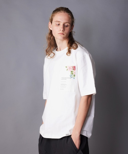 rehacer(レアセル)の「rehacer : Sunlight Relax Fit Pocket T-shirt / サンライト リラックスフィット ポケットTシャツ(Tシャツ/カットソー・メンズ・ブラック/ホワイト・SMALL/MEDIUM/LARGE/X-LARGE)」の7枚目の写真