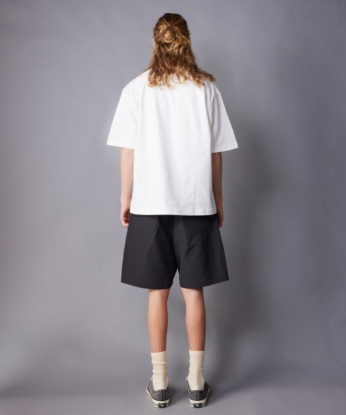 rehacer(レアセル)の「rehacer : Sunlight Relax Fit Pocket T-shirt / サンライト リラックスフィット ポケットTシャツ(Tシャツ/カットソー・メンズ・ブラック/ホワイト・SMALL/MEDIUM/LARGE/X-LARGE)」の9枚目の写真