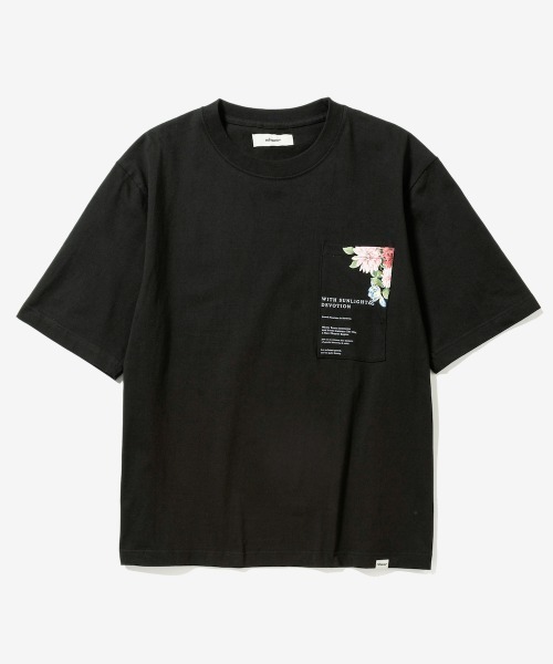 rehacer(レアセル)の「rehacer : Sunlight Relax Fit Pocket T-shirt / サンライト リラックスフィット ポケットTシャツ(Tシャツ/カットソー・メンズ・ブラック/ホワイト・SMALL/MEDIUM/LARGE/X-LARGE)」の10枚目の写真