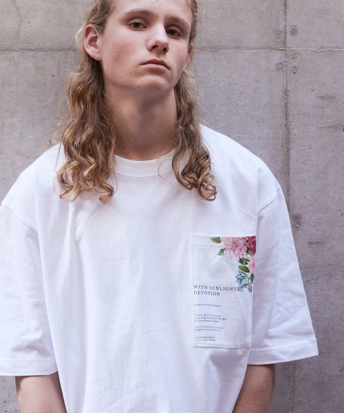 rehacer(レアセル)の「rehacer : Sunlight Relax Fit Pocket T-shirt / サンライト リラックスフィット ポケットTシャツ(Tシャツ/カットソー・メンズ・ブラック/ホワイト・SMALL/MEDIUM/LARGE/X-LARGE)」の15枚目の写真