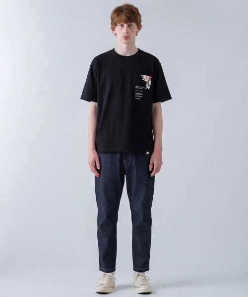 rehacer(レアセル)の「rehacer : Sunlight Relax Fit Pocket T-shirt / サンライト リラックスフィット ポケットTシャツ(Tシャツ/カットソー・メンズ・ブラック/ホワイト・SMALL/MEDIUM/LARGE/X-LARGE)」の16枚目の写真