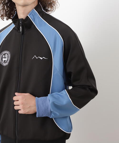 MANASTASH（マナスタッシュ）の「MANASTASH/マナスタッシュ/PANEL TRACK JACKET/パネルトラックジャケット（ブルゾン・メンズ・キャメル/ライトグレー/ブラック・XL/S/M/L）」の10枚目の写真