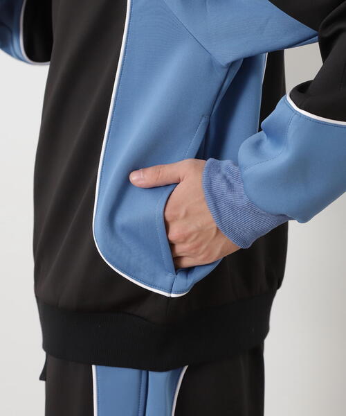 MANASTASH（マナスタッシュ）の「MANASTASH/マナスタッシュ/PANEL TRACK JACKET/パネルトラックジャケット（ブルゾン・メンズ・キャメル/ライトグレー/ブラック・XL/S/M/L）」の11枚目の写真