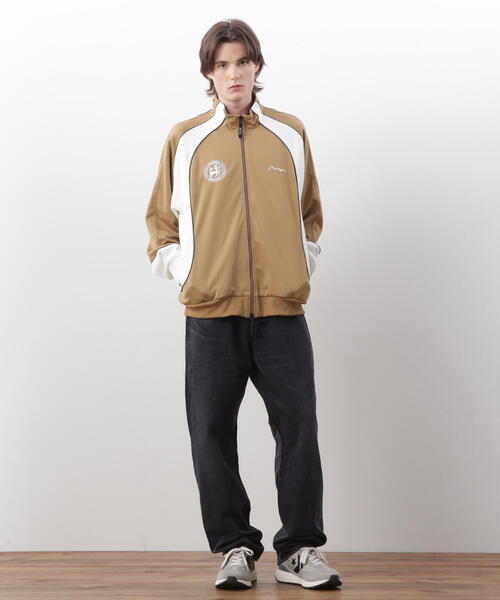 MANASTASH（マナスタッシュ）の「MANASTASH/マナスタッシュ/PANEL TRACK JACKET/パネルトラックジャケット（ブルゾン・メンズ・キャメル/ライトグレー/ブラック・XL/S/M/L）」の21枚目の写真