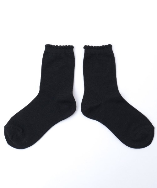 axes femme(アクシーズファム)の「もふねこクルーソックス(ソックス/靴下・キッズ・ホワイト/ブラック・FREE)」の10枚目の写真