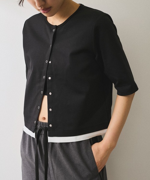 セール】【WEB限定】・【サステナブル】カットオフコンビTシャツ