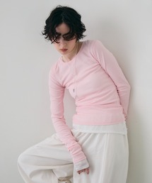 Trish（トリッシュ）の「シアーロングスリーブプルオーバー（Tシャツ/カットソー）」