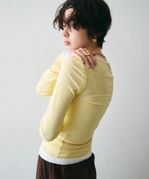 Trish（トリッシュ）の「シアーロングスリーブプルオーバー（Tシャツ/カットソー）」