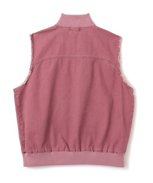 atmos pink（アトモスピンク）の「atmos pink Vintage Finish Vest / アトモス ピンク ヴィンテージ フィニッシュ ベスト（ベスト・レディース・ピンク/グレー・FREE）」の12枚目の写真