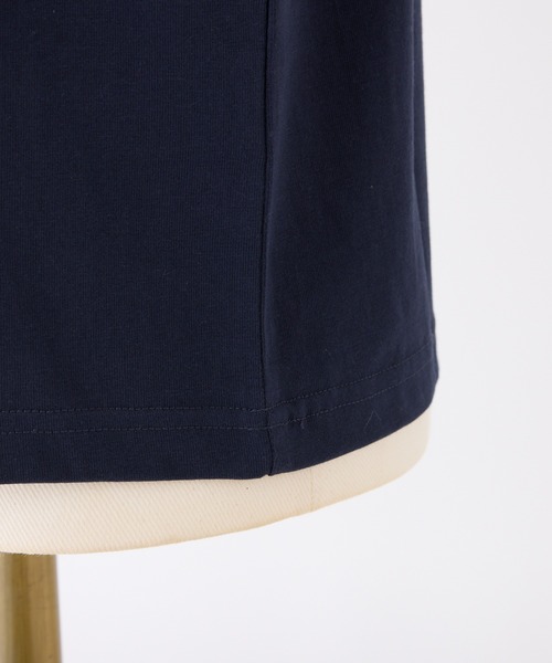 Seemi. byNICECLAUP（ シーミーバイナイスクラップ）の「【Seemi.】サスティナブルロゴTシャツ（Tシャツ/カットソー・レディース・ネイビー/ホワイト/ピンク/レッド・FREE）」の11枚目の写真