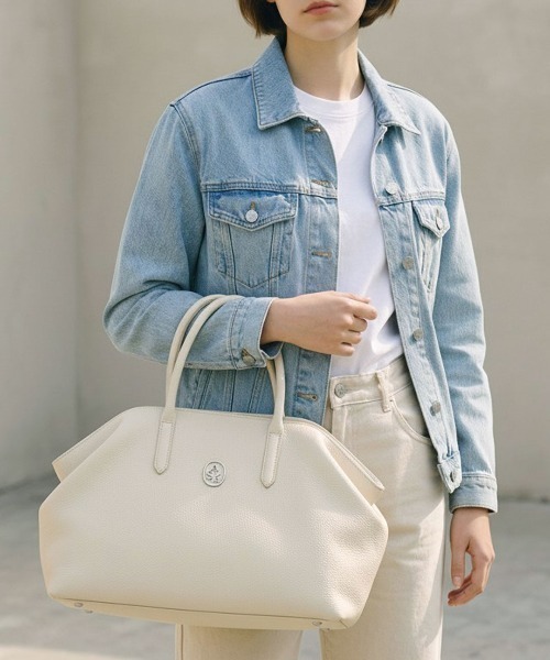 ASH(アッシュ)の「ASH/アッシュ【JAQUELINE】2WAYハンドバッグ(ハンドバッグ・レディース・ホワイト・ONE SIZE)」の8枚目の写真