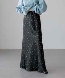 LOWRYS FARM | ストレッチサテンスカート　 290120(スカート)