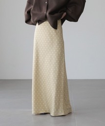 LOWRYS FARM | ストレッチサテンスカート　 290120(スカート)