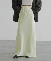 LOWRYS FARM | ストレッチサテンスカート　 290120(スカート)