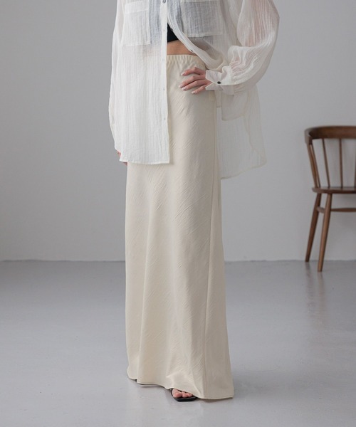 LOWRYS FARM ストレッチサテンスカート LOWRYS FARM｜ストレッチサテンスカート | Rakuten Fashion(楽天