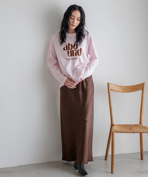 LOWRYS FARM ストレッチサテンスカート LOWRYS FARM｜ストレッチサテンスカート | Rakuten Fashion(楽天
