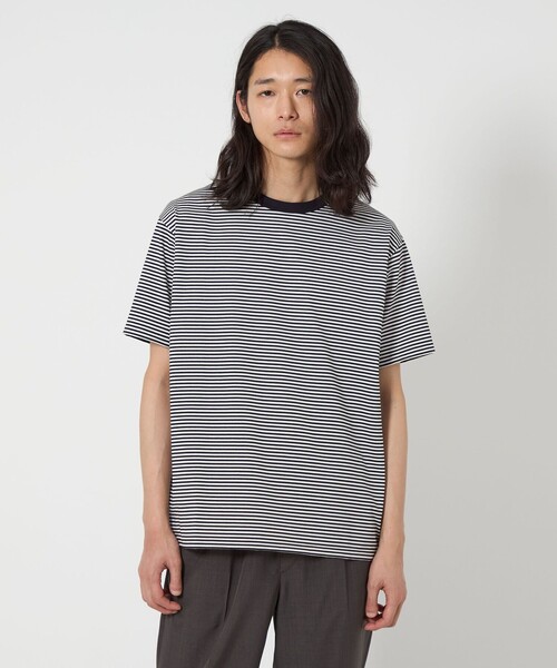 フィーニー　パイルボーダーTシャツ　ユナイテッドアローズ 楽天市場】【SALE／80%OFF】パイル ボーダー クルーネック T