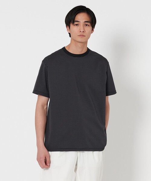 フィーニー　パイルボーダーTシャツ　ユナイテッドアローズ パイル ボーダー Tシャツ