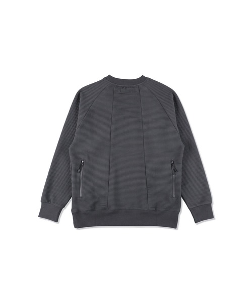 WIND AND SEA(ウィンダンシー)の「WDS-ES WDS_TEX Dimensional Crewneck Sweatshirt(スウェット・メンズ・オリーブドラブ/グレー/アイボリー/ブラック・XL/S/M/L)」の18枚目の写真
