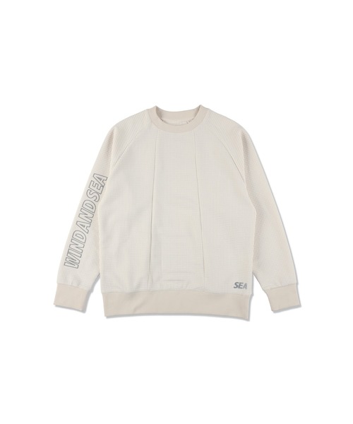 WIND AND SEA(ウィンダンシー)の「WDS-ES WDS_TEX Dimensional Crewneck Sweatshirt(スウェット・メンズ・オリーブドラブ/グレー/アイボリー/ブラック・XL/S/M/L)」の14枚目の写真