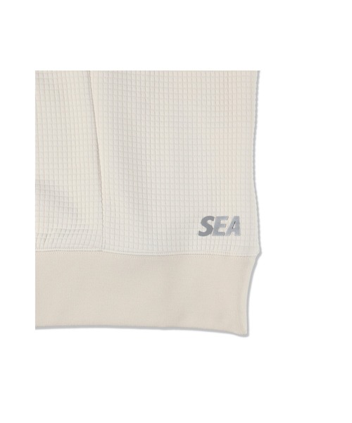 WIND AND SEA(ウィンダンシー)の「WDS-ES WDS_TEX Dimensional Crewneck Sweatshirt(スウェット・メンズ・オリーブドラブ/グレー/アイボリー/ブラック・XL/S/M/L)」の11枚目の写真