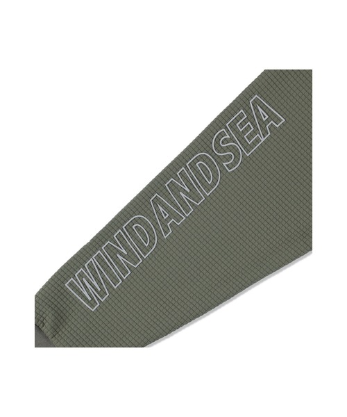 WIND AND SEA(ウィンダンシー)の「WDS-ES WDS_TEX Dimensional Crewneck Sweatshirt(スウェット・メンズ・オリーブドラブ/グレー/アイボリー/ブラック・XL/S/M/L)」の7枚目の写真