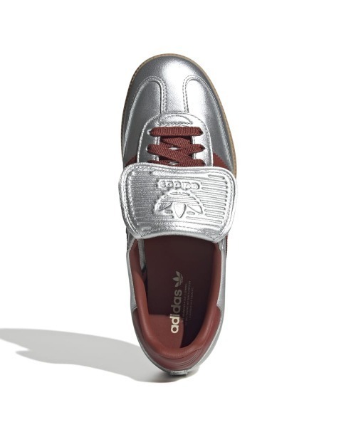 adidas(アディダス)の「adidas Originals SAMBA LT(アディダスオリジナルス サンバ LT)(スニーカー・メンズ・シルバー系・27.5cm/27cm/26.5cm/24.5cm/23.5cm/23cm/24cm/25cm/25.5cm/26cm/28cm/28.5cm/29cm/30cm)」の10枚目の写真