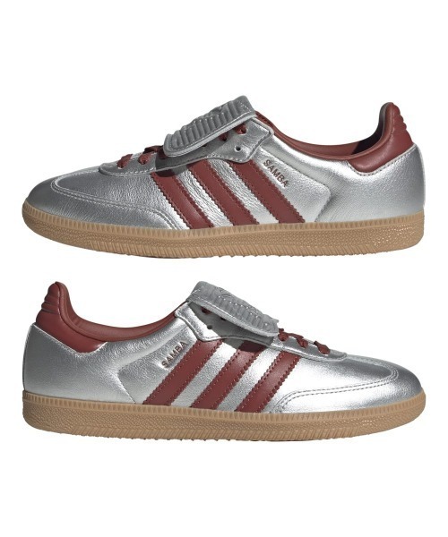 adidas(アディダス)の「adidas Originals SAMBA LT(アディダスオリジナルス サンバ LT)(スニーカー・メンズ・シルバー系・27.5cm/27cm/26.5cm/24.5cm/23.5cm/23cm/24cm/25cm/25.5cm/26cm/28cm/28.5cm/29cm/30cm)」の3枚目の写真