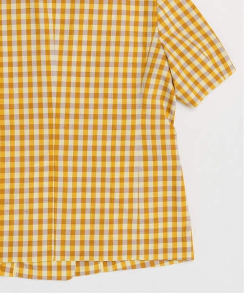 MAISON SPECIAL(メゾンスペシャル)の「Color Plaid Half Sleeve Jacket/カラーチェックハーフスリーブジャケット(テーラードジャケット・レディース・イエロー/ピンク・FREE)」の19枚目の写真