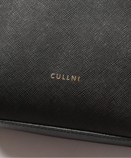 CULLNI(クルニ)の「Clasp lock Belt Hand Bag(ハンドバッグ・メンズ・ブラウン系/オフホワイト/グレー/ブラック系その他/ブラック/スカイブルー・ONESIZE)」の9枚目の写真
