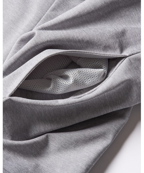 wjk（ダヴルジェイケイ）の「【LEON×B'2nd×wjk】riders wrap light jersey parka（パーカー・メンズ・ブラック/グレー・SMALL/MEDIUM/LARGE/X-LARGE）」の12枚目の写真