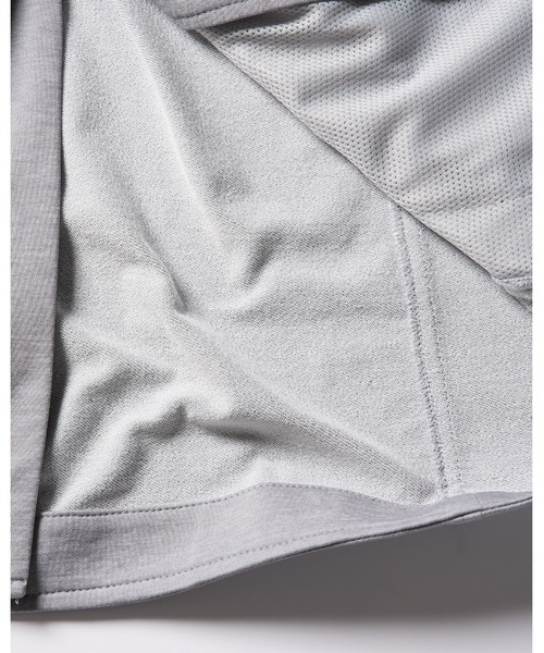 wjk（ダヴルジェイケイ）の「【LEON×B'2nd×wjk】riders wrap light jersey parka（パーカー・メンズ・ブラック/グレー・SMALL/MEDIUM/LARGE/X-LARGE）」の14枚目の写真